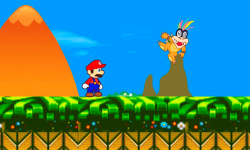 Imagem de Mario Bros in Sonic World