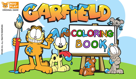 Garfield Coloring Book