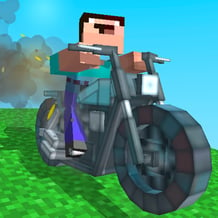 Nubik Rides a Motorcycle